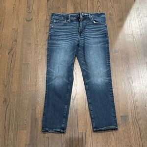 American Eagle Outfitters Dark Blue Slim Men's Jeans